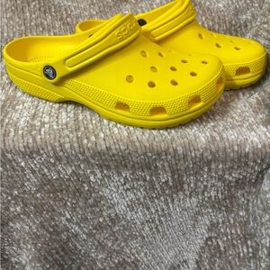 CROCS Women's  Bright Yellow Sandals